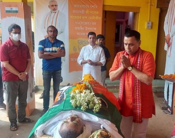Tripura BJP senior Leader Gopinath Ghosh passed away